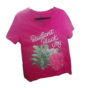 Radiant Black Joy Black History Month Cute Tee